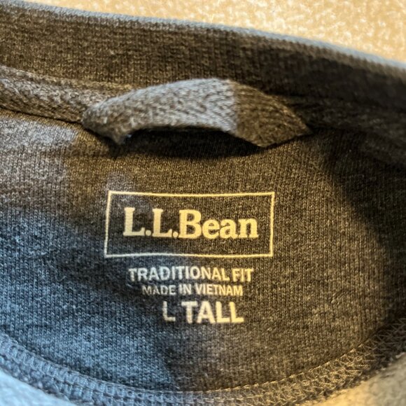 LL Bean Katahdin Iron Works Sweatshirt, Crewneck | Men's Large Tall - Picture 5 of 6